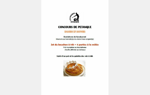 Concours Galette des Rois 2024