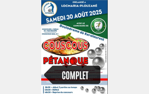 Couscous Pétanque 2025 complet