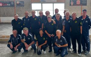 2e Tour Trophée Vétérans 2025 - défaite logique de Locmaria Pétanque