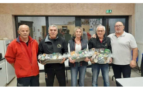 2e au concours en triplette mixte vétérans de Gouesnou