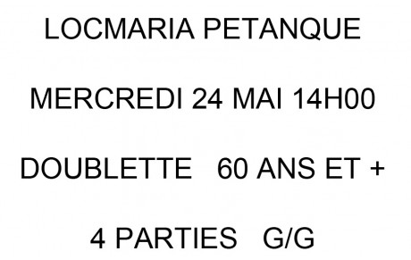 Concours Vétérans 60 ans  et +