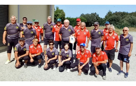 1er tour du Trophée Vétérans 2023 à domicile le 5/09/2023