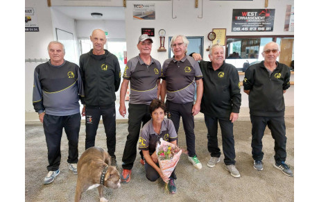 3e tour du Trophée Vétérans 2024, en tableau B - Victoire de Locmaria Pétanque 19-12