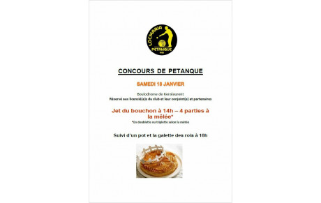 Concours Galette des Rois 2025