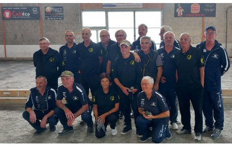 2e Tour Trophée Vétérans 2025 - défaite logique de Locmaria Pétanque