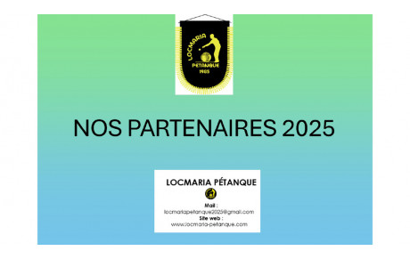 NOS PARTENAIRES 2025