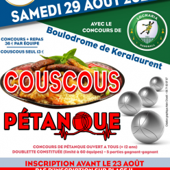 Couscous pétanque 2026